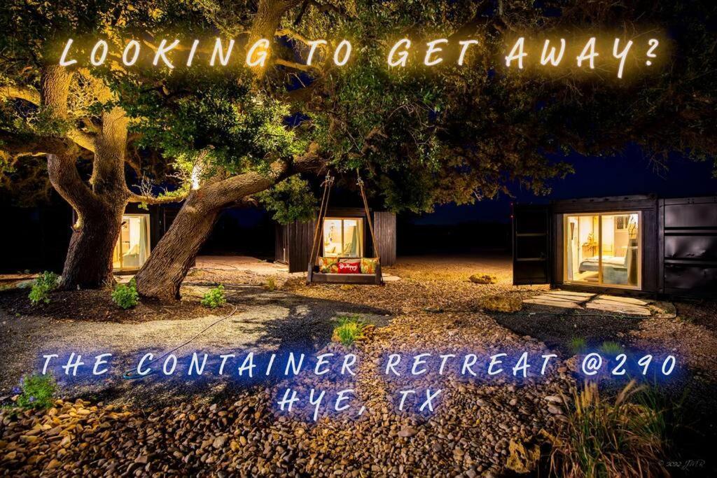 Вилла The Container Retreat @ 290 Wine Trail #7 Groups Welcome! Hye Экстерьер фото